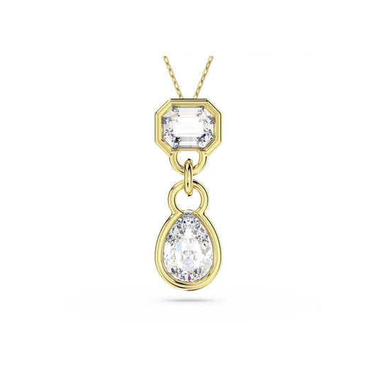 Swarovski Dextera White Stone Gold Tone Pendant