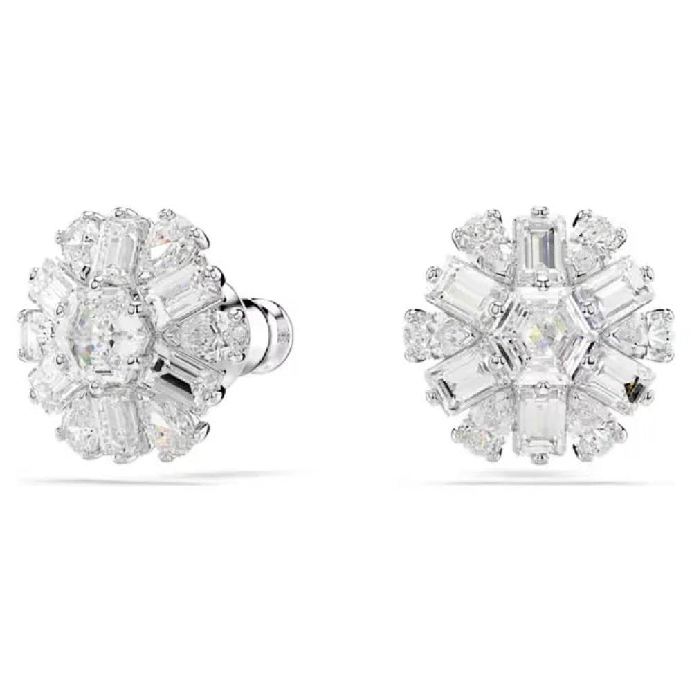 Swarovski Idyllia Mixed Cuts Snowflake Earrings