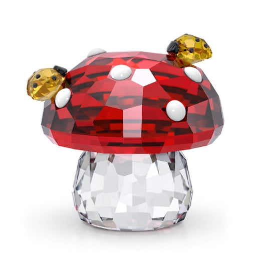 Swarovski Idyllia Mushroom and Ladybugs