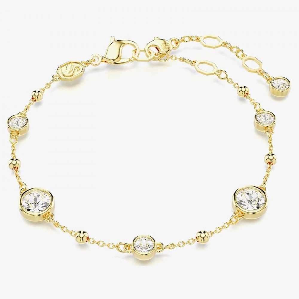 Swarovski Imber Round Cut Goldtone Plated Bracelet