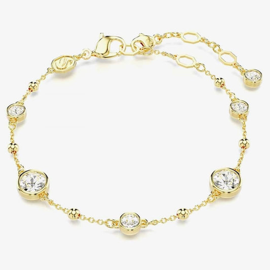 Swarovski Imber Round Cut Goldtone Plated Bracelet