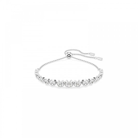 Swarovski Imber White Crystal Tennis Bracelet M