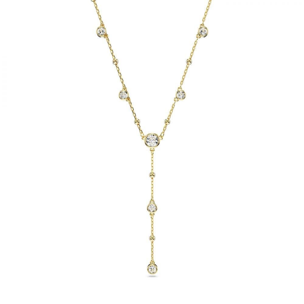 Swarovski Imber Y Necklace Gold Plated