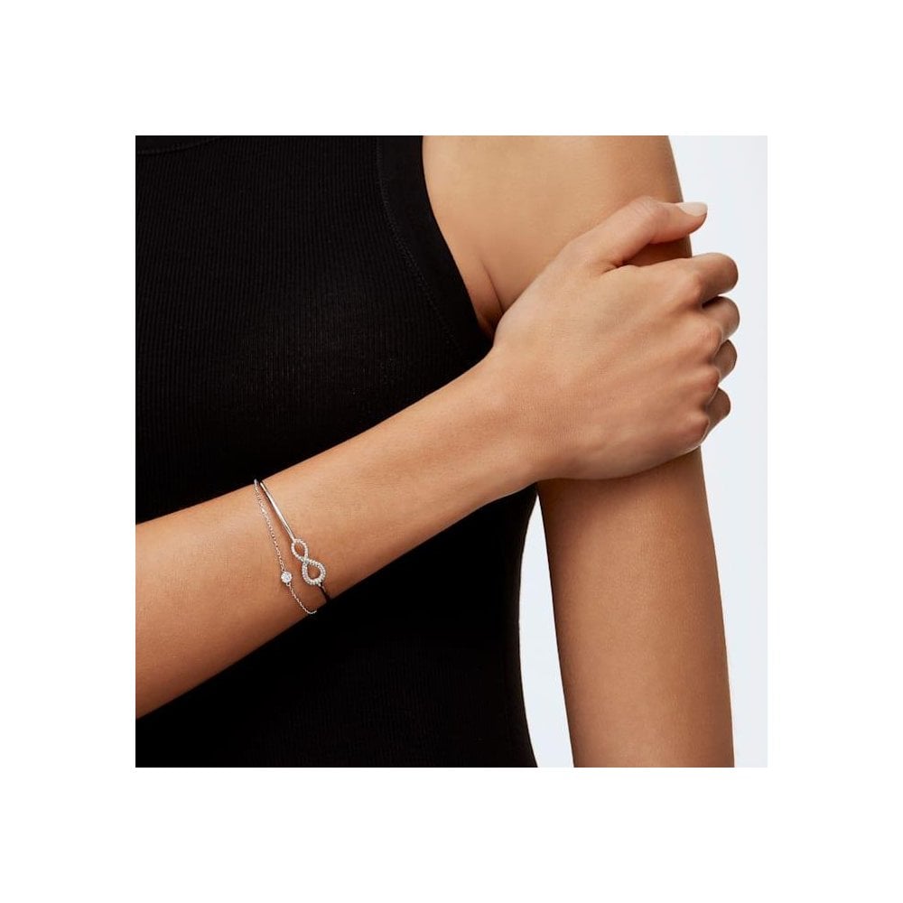 Swarovski Infinity Bangle
