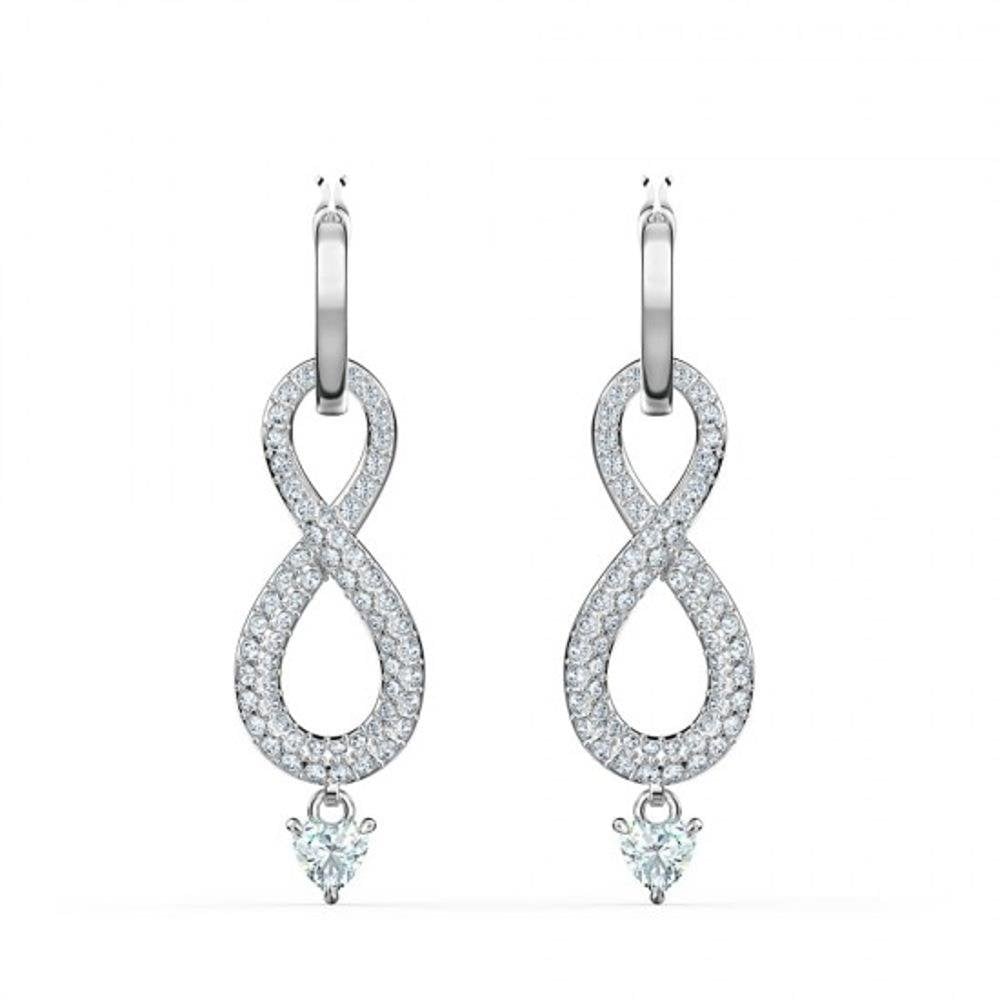 Swarovski Infinity Earrings