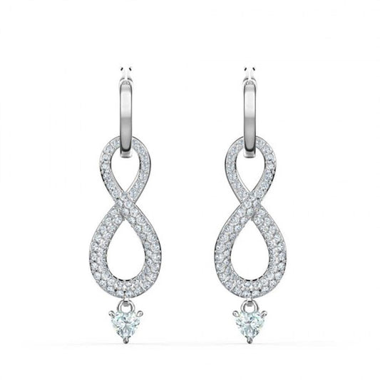 Swarovski Infinity Earrings
