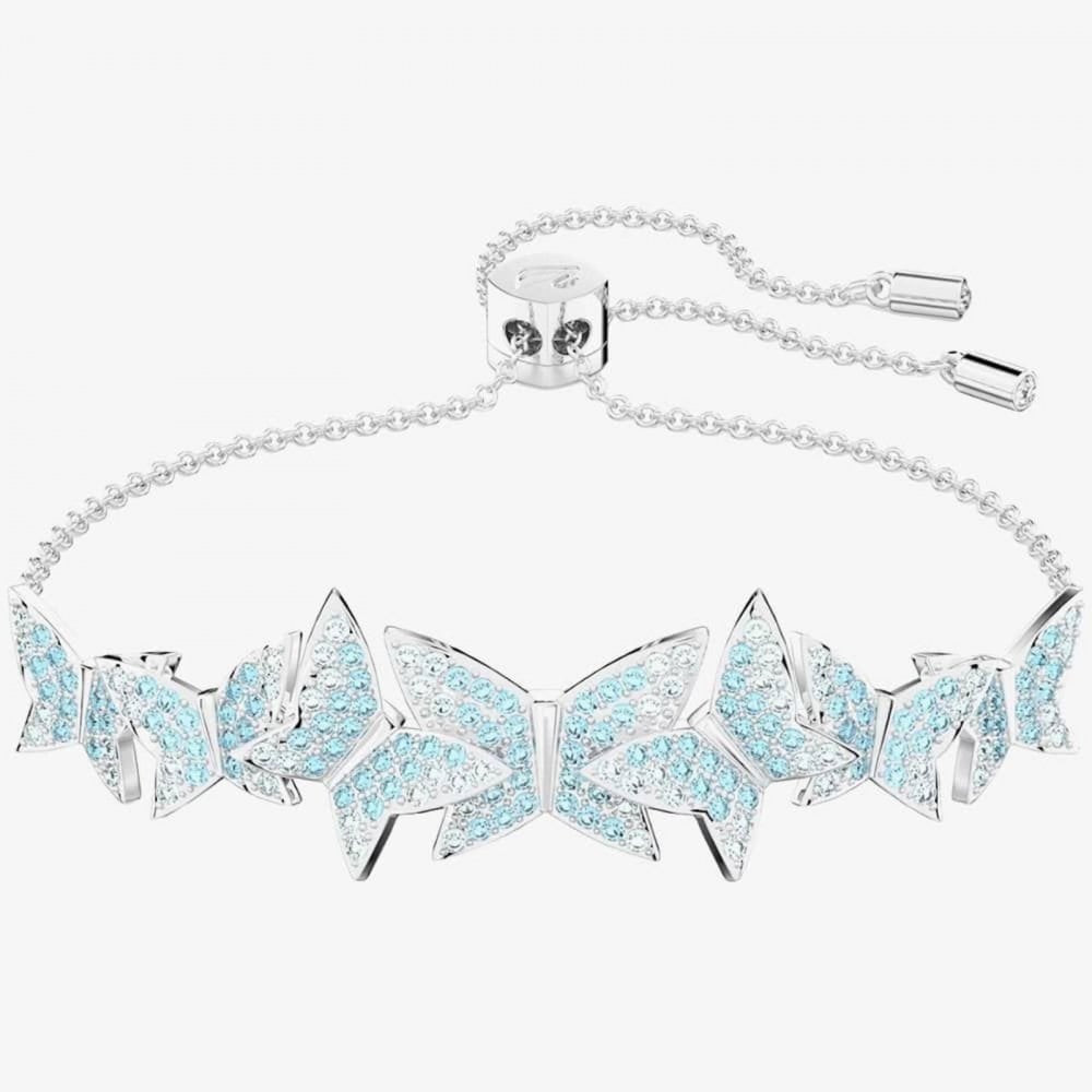 Swarovski Lilia Blue Butterfly Bangle