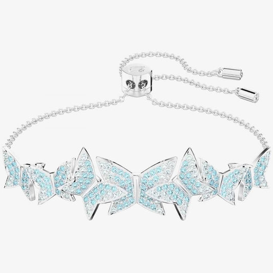 Swarovski Lilia Blue Butterfly Bangle