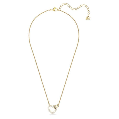 Swarovski Lovely Heart Gold Tone Pendant