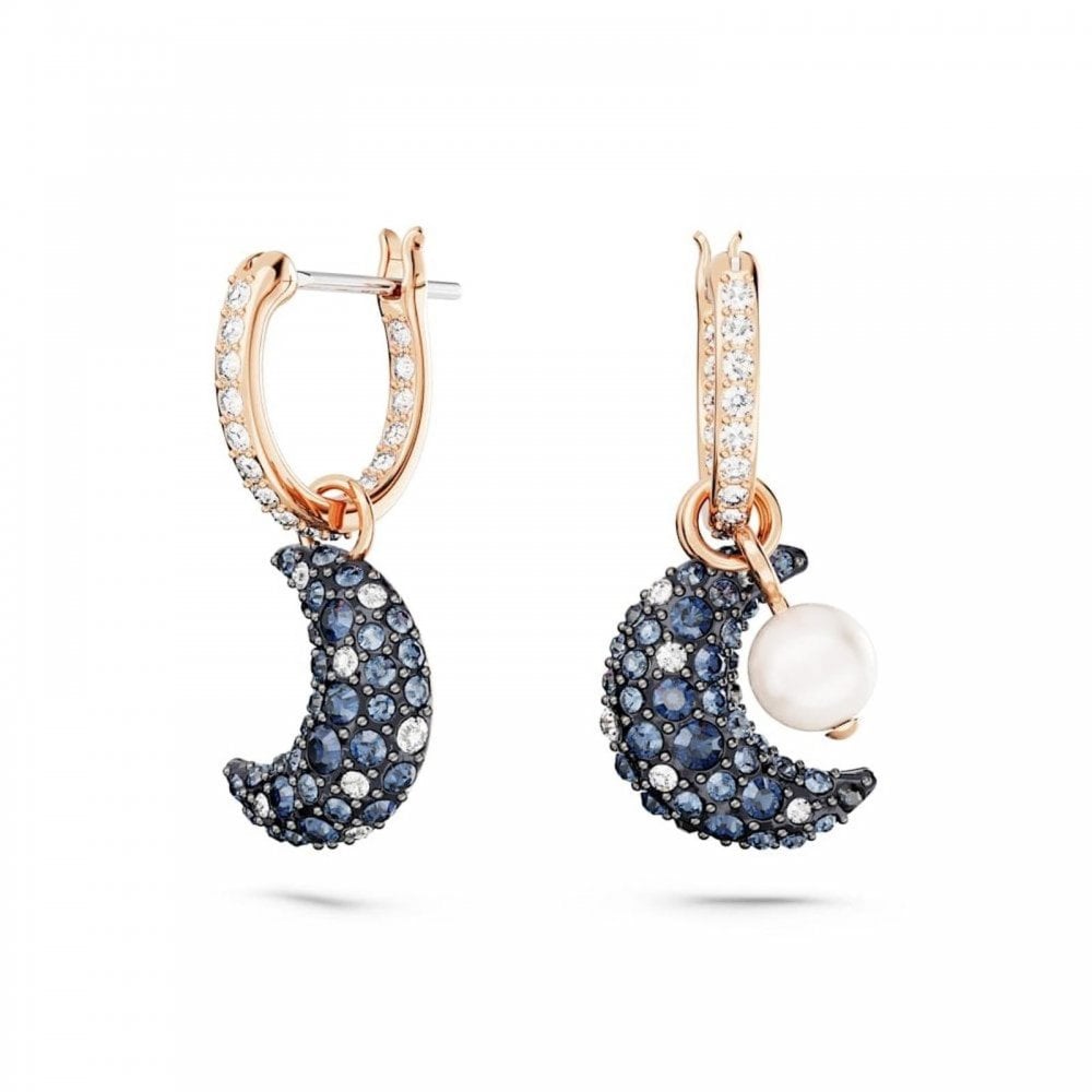 Swarovski Luna Rose Drop Earrings