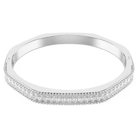 Swarovski Matrix Baguette Cut Bangle, Size Small