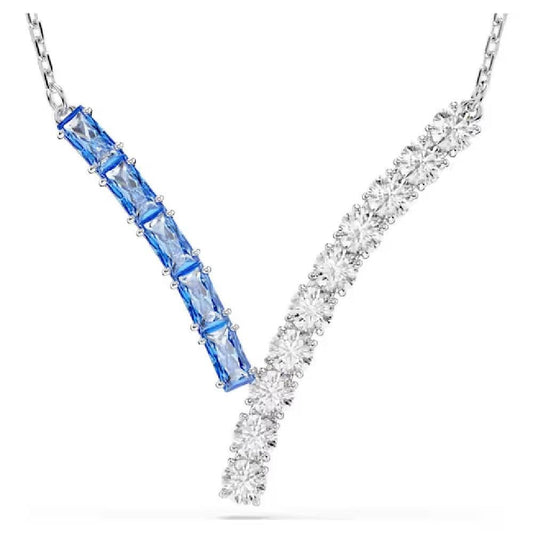 Swarovski Matrix Blue Pendant