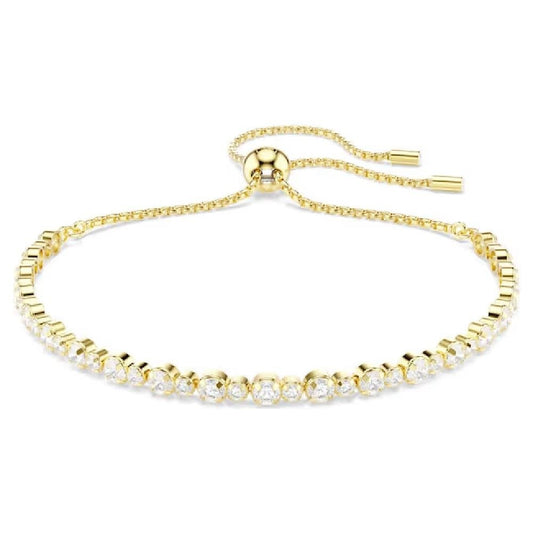 Swarovski Matrix Gold Plated Tennis Bracelet