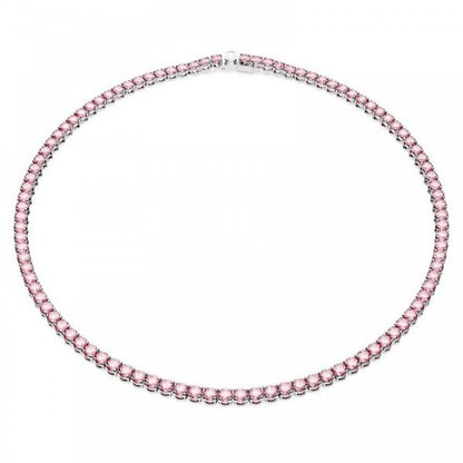 Swarovski Matrix Purple Tennis Necklace