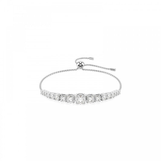 Swarovski Matrix White Crystal Bracelet Size M