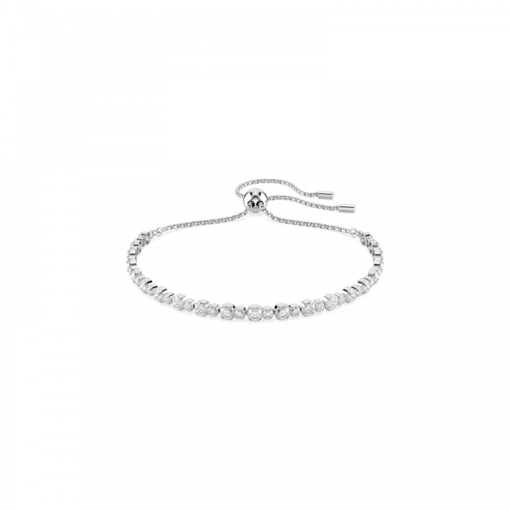Swarovski Matrix White Crystal Bracelet Size M