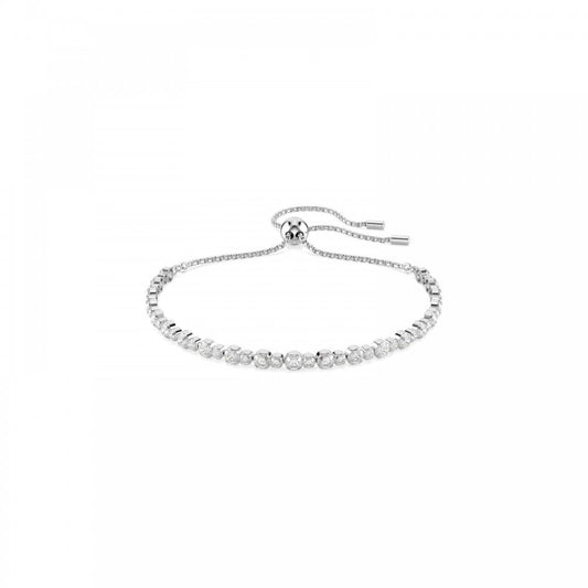 Swarovski Matrix White Crystal Bracelet Size M