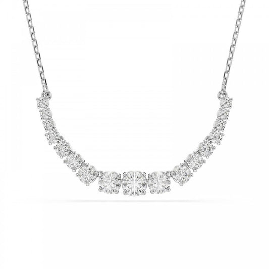 Swarovski Matrix White Crystal Necklace
