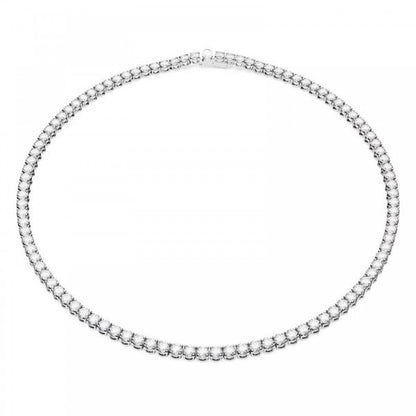 Swarovski Matrix White Tennis Necklace