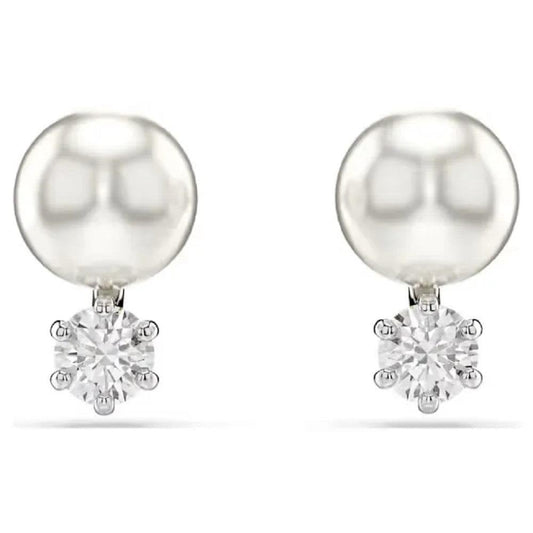 Swarovski Matrix Wolf Stud Earrings