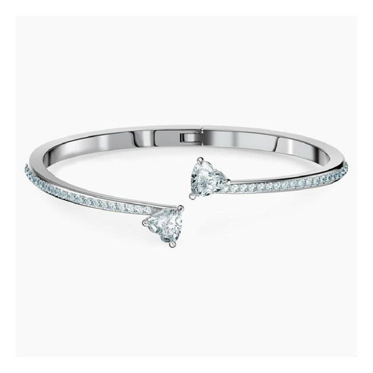 Swarovski Mesmera Attract Heart Bangle Small