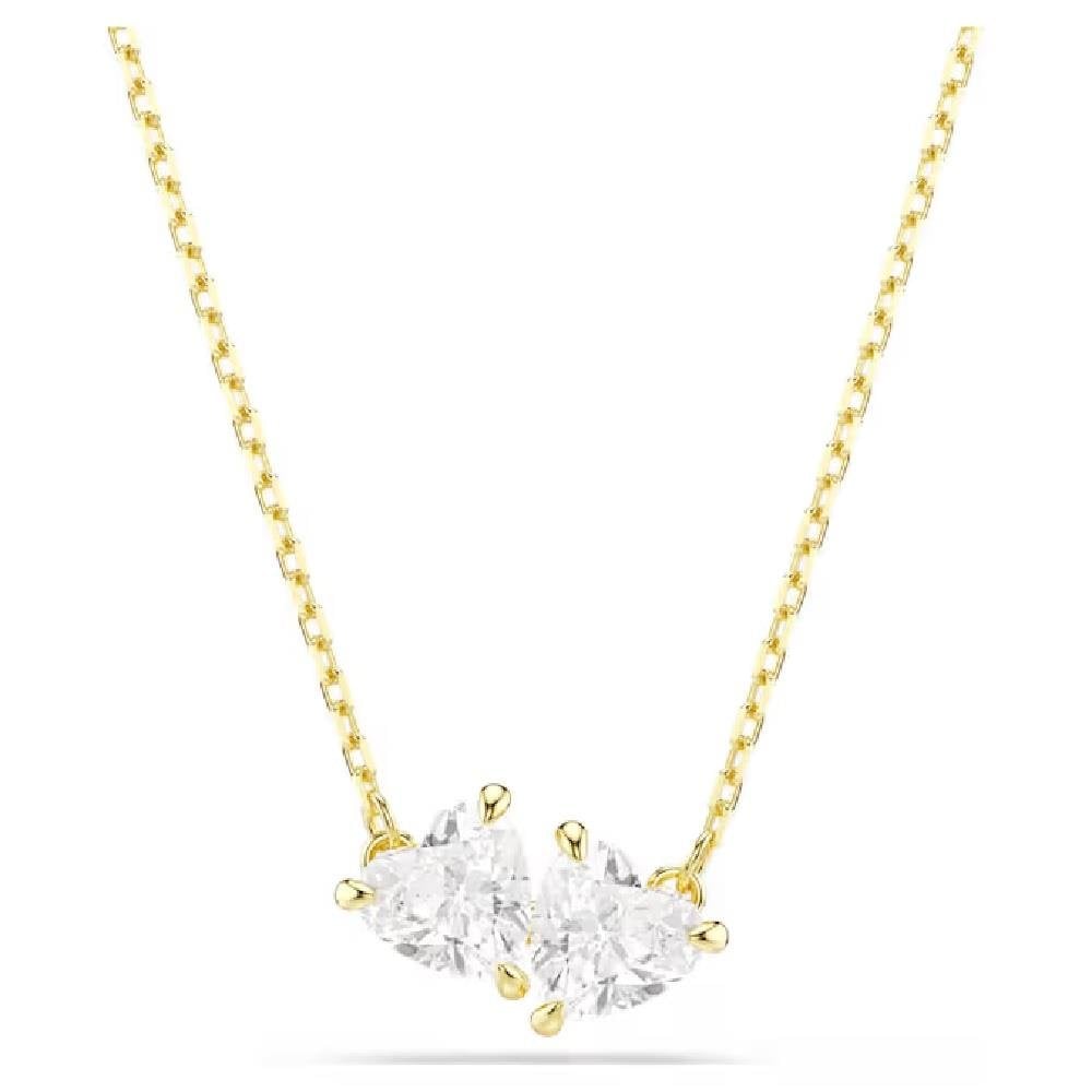 Swarovski Mesmera Gold Plated Heart Pendant