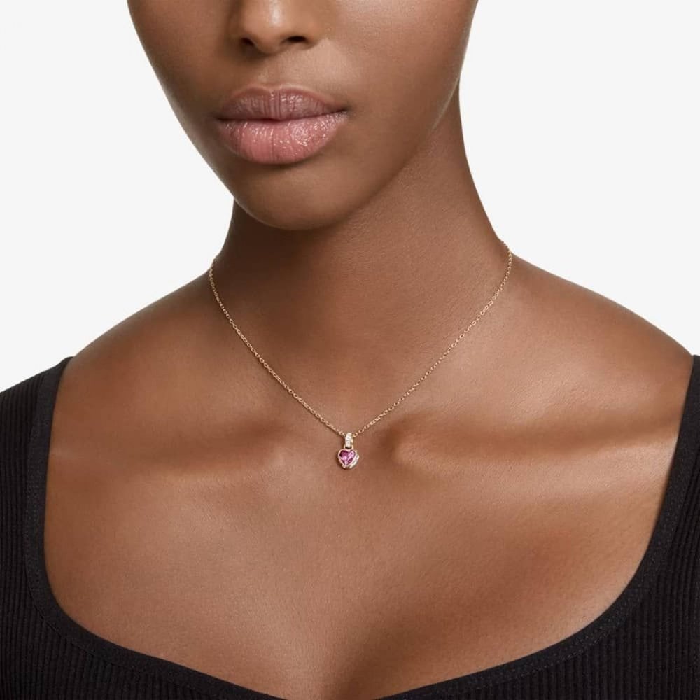 Swarovski Stilla Heart Pendant