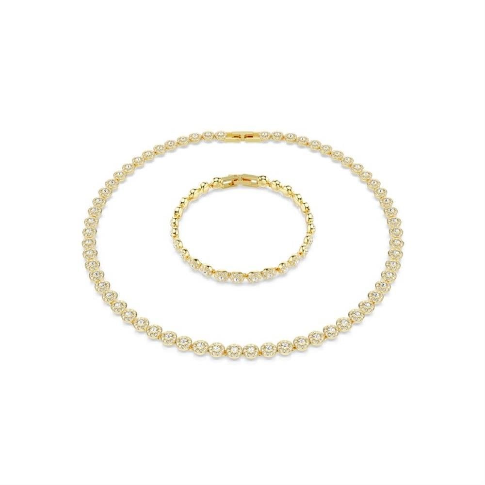 Swarovski Una Angelic Set Gold-tone plated
