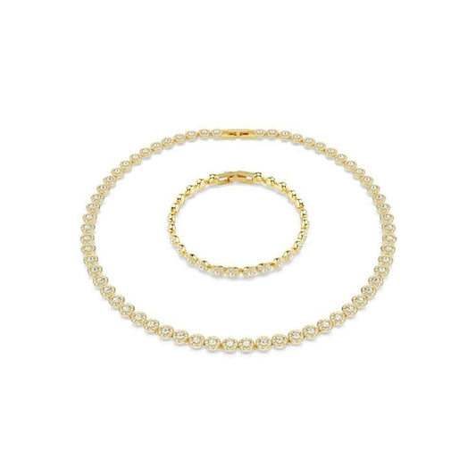 Swarovski Una Angelic Set Gold-tone plated