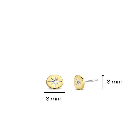 TI SENTO Earrings Gilded