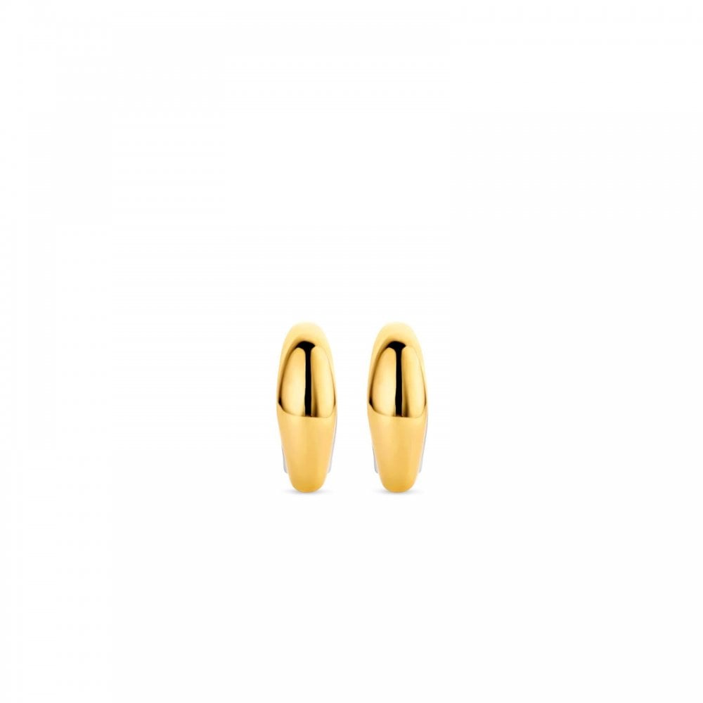 Ti Sento Gold Plated Huggie Earrings