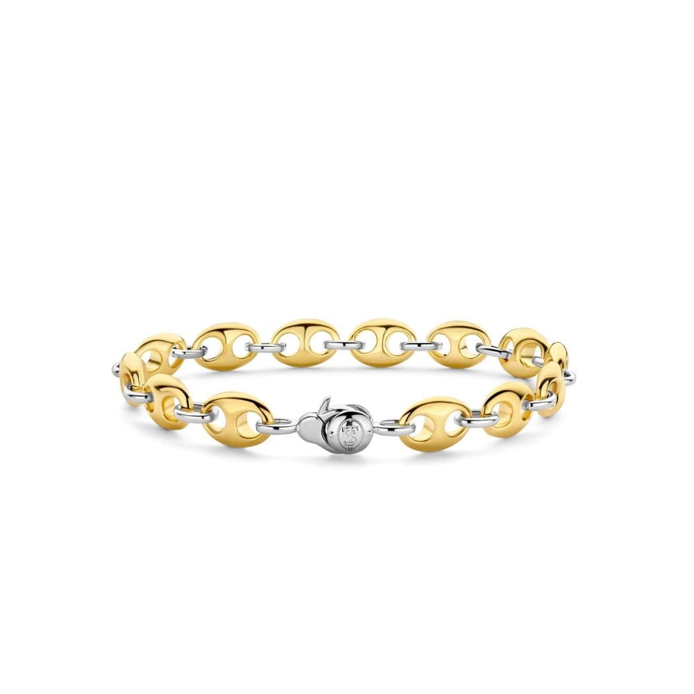 Ti Sento Gold Plated Link Bracelet