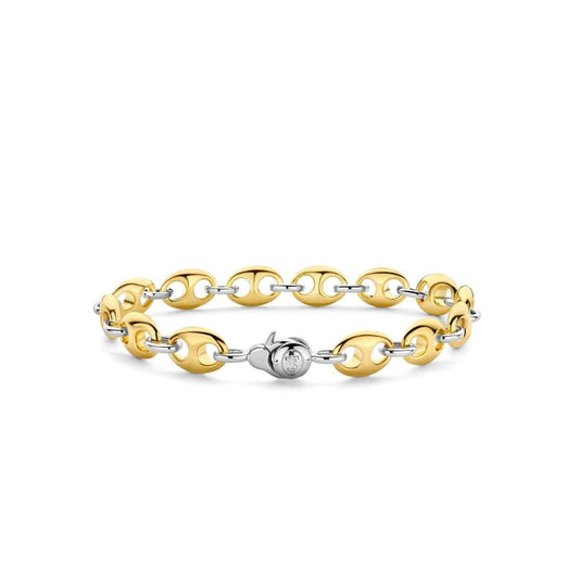 Ti Sento Gold Plated Link Bracelet