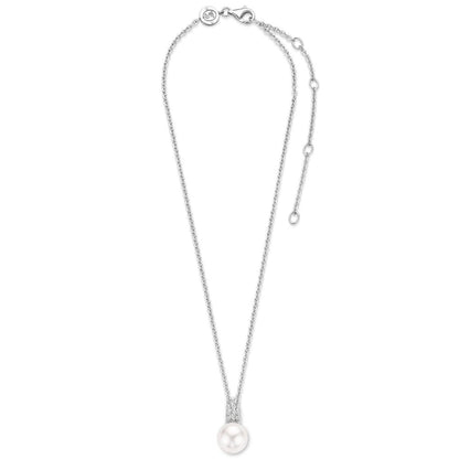 TI SENTO Pave Pearl Necklace