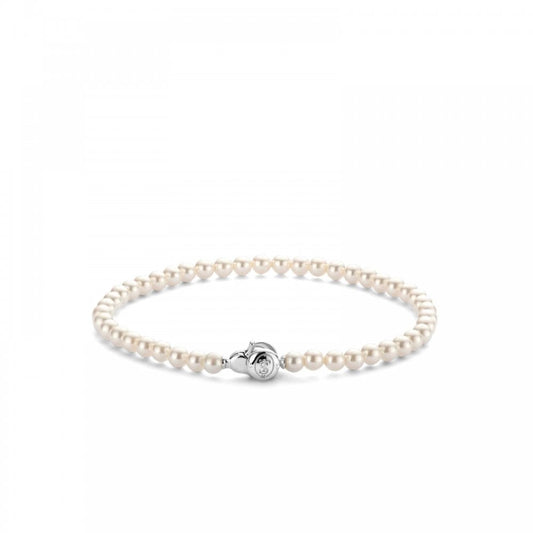 Ti Sento Shell Pearl Silver Bracelet