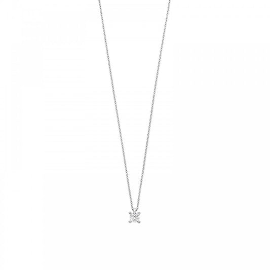 TI SENTO Silver CZ Necklace