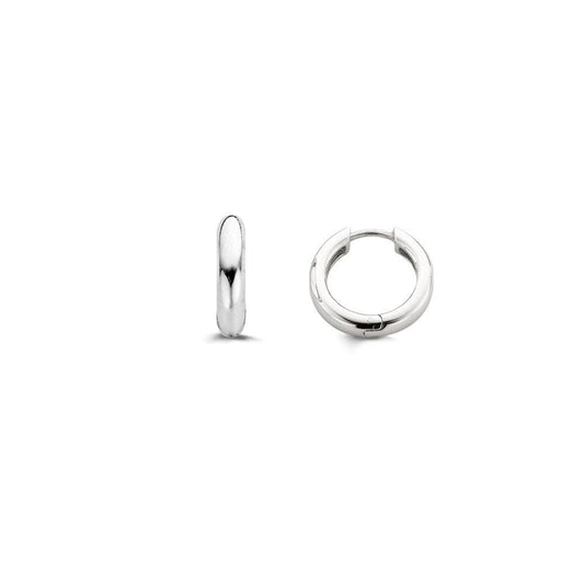 Ti Sento Silver Hoop Earrings