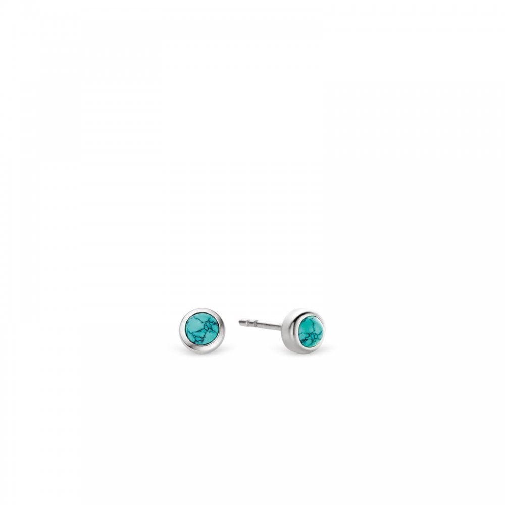 Ti Sento Turquoise Stud Earrings