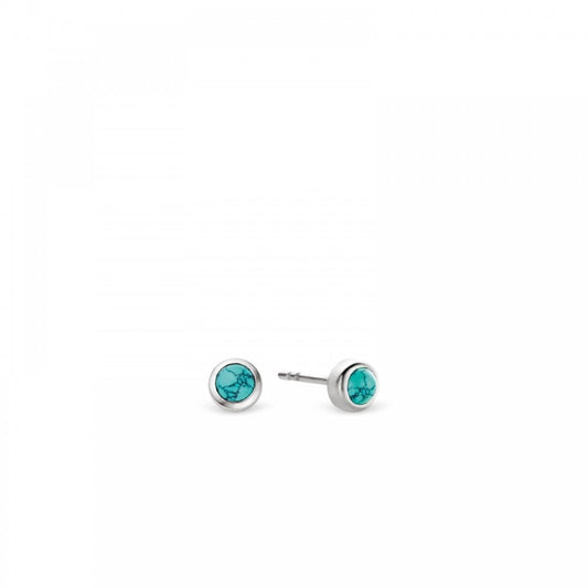 Ti Sento Turquoise Stud Earrings