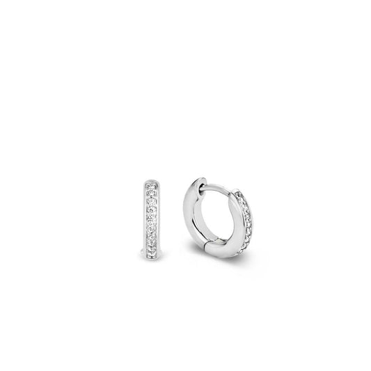 Ti Sento Zirconia Hoop Earrings