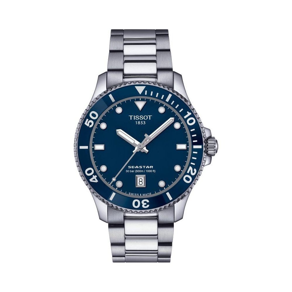 Tissot Gents Blue Seastar 1000 Quartz Watch