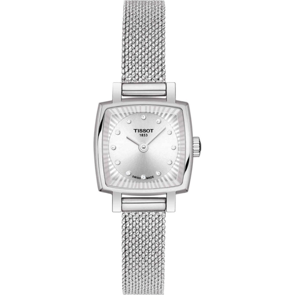 Tissot Ladies Lovely Silver & Diamond Dial Watch