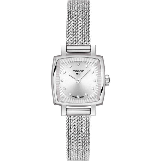 Tissot Ladies Lovely Silver & Diamond Dial Watch