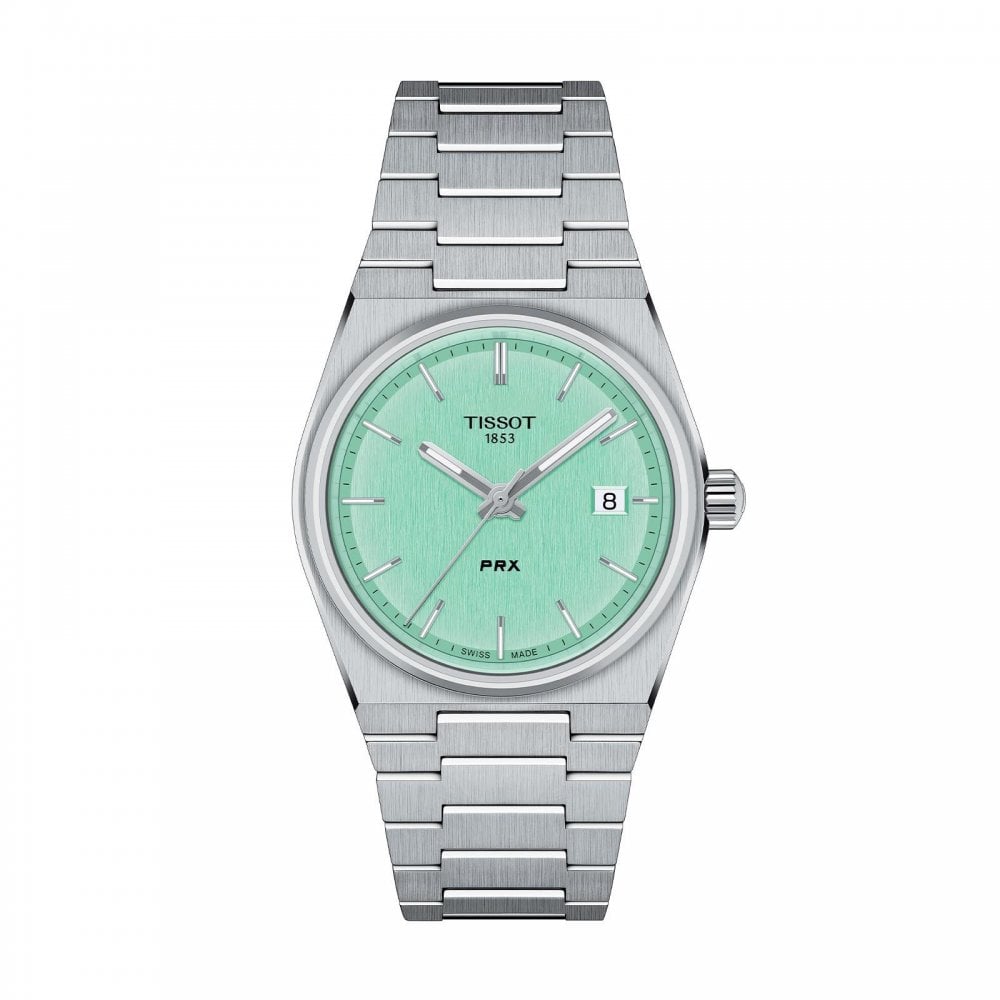 Tissot PRX 35MM Light Green Unisex Watch