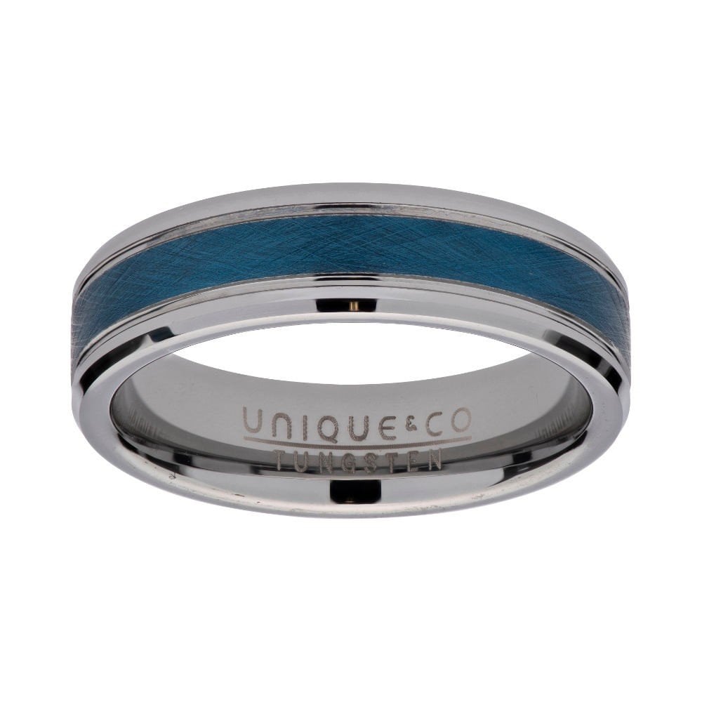 Unique Gent's Tungsten Ring