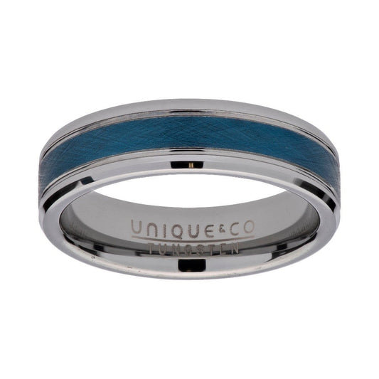 Unique Gent's Tungsten Ring