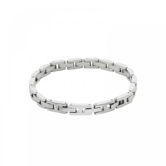 Unique S/Steel Matte Polished Gents Bracelet 22cm