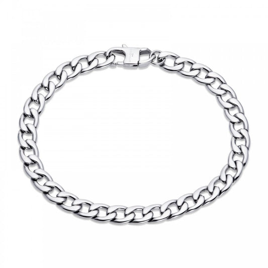 Unique Stainless Steel Polished Bracelet 23cm