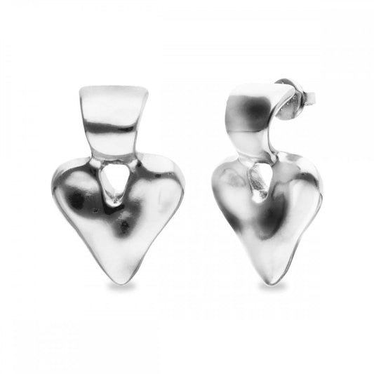 UNOde50 Beat Heart Drop Earrings