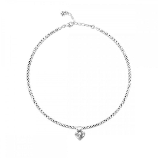 UNOde50 Beat Silver Heart Necklace